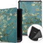 Чехол-обложка MyPads для Pocketbook 616/ 627/ 632/ 606/ 628/ Basic Lux 2/ Touch Lux4/ Touch HD 3/ 633 Color тонкий легкий необычный с функцией включения-выключения и возможностью быстрого снятия тематика Сакура