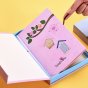 Розовый дневник в шкатулке с замком MyPads M-40288029 красивый недорогой подарок девочке дочке внучке сестре подруге ребенку 6 7 8 9 10 11 12 13 лет крестнице племяннице школьнице на День рождение 14 февраля 8 Марта 