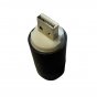 Портативный карманный светодиодный брелок-мини-фонарик с зарядом от USB порта и с кольцом для ключей MyPads A108998