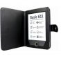 Чехол-обложка футляр MyPads для PocketBook 613/ 611 из качественной эко-кожи с визитницей и застежкой черный