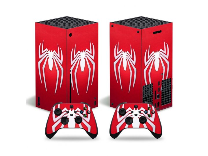 Защитная пленка MyPads для Xbox Series X с набором наклеек..