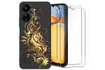 Чехол MyPads для Xiaomi Redmi 13C 4G / Xiaomi Poco C65 + пленка