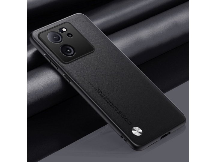 Жесткий чехол MyPads для Xiaomi 13T Pro (Чёрный)..