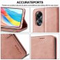 Кожаный книжный чехол LCIMEEKE / MyPads для OPPO Reno 8T 4G с визитницей из экокожи