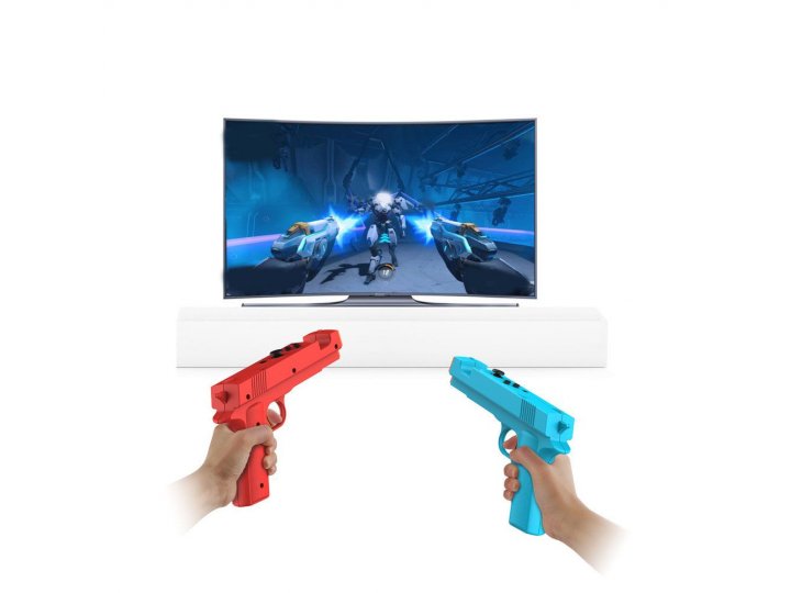 1 пара джойстиков Gun Shape Handgrip Sense MyPads для переключателя NS/NS OLED..
