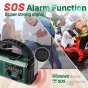 Радиоприемник с панелью солнечной энергии и SOS лампой MyPads