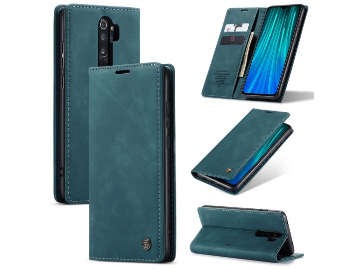 Кожаный чехол MyPads для Xiaomi Redmi Note 8 Pro с визитницей..