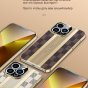 Кожаный чехол MyPads для Apple iPhone 14 Pro Max, Классический узор из кожи в клетку