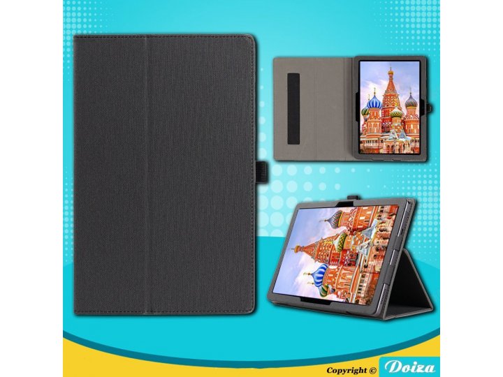 Чехол MyPads для планшета Doogee T10S, черный..