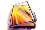 Чехол MyPads из закаленного стекла для Xiaomi Redmi Note 11Pro 4G и Redmi Note 11Pro 4G (Фиолетовый)