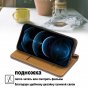 Чехол-книжка MyPads для Samsung Galaxy M51 / Самсунг М51,коричневый