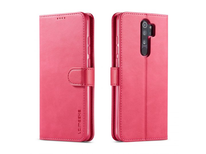 Кожаный книжка-чехол MyPads LCIMEEKE для Xiaomi Redmi Note 8 Pro (Редми Нот 8 Про) с визитницей из экокожи..