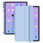 Чехол-обложка MyPads iL Sottile для iPad Air 4 (2020) 10.9 / Air 5 (2022) 10.9 (MM9 / MME) ультратонкий, трансформируется в подставку, автоблокировка экрана пластиковый голубой