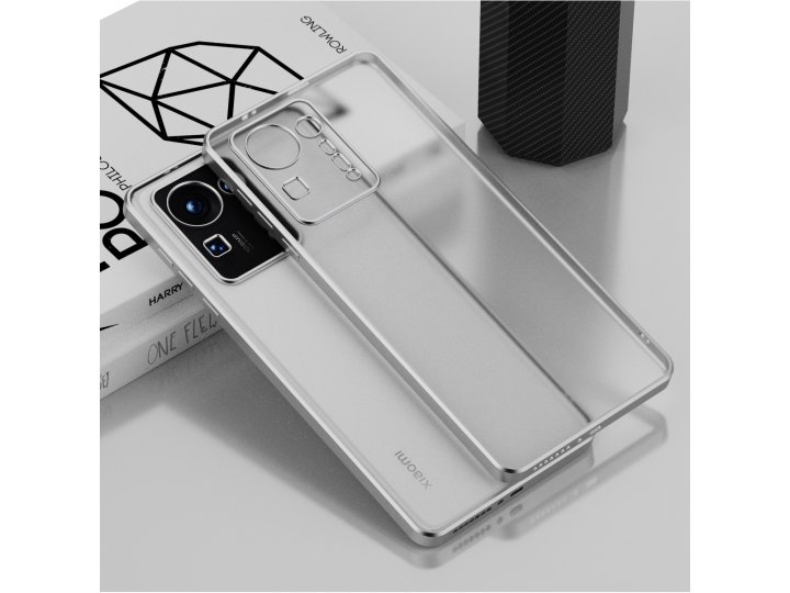 Задняя панель-крышка из мягкого качественного силикона с матовым противоскользящим покрытием для Xiaomi Mi MIX..