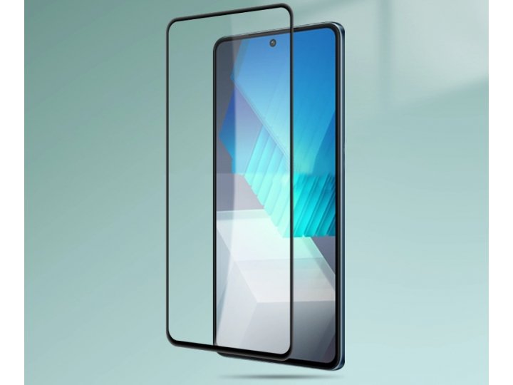 3D/5D защитное изогнутое стекло MyPads 5D Forti Glass для Vivo iQOO Neo 7 \ Vivo IQOO Neo 7 SE с закругленными..