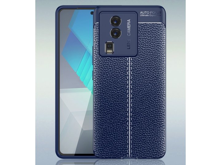 Чехол бампер накладка MyPads «Pelle Morbida» на Vivo iQOO Neo 7 \ Vivo IQOO Neo 7 SE из качественного износост..