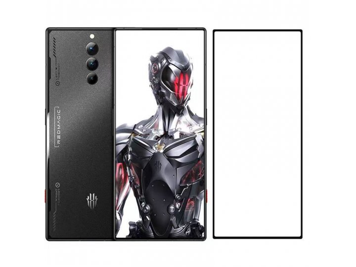 3D/5D защитное изогнутое стекло MyPads 5D Forti Glass для ZTE Nubia Red Magic 8 Pro / Red Magic 8 Pro Plus с з..