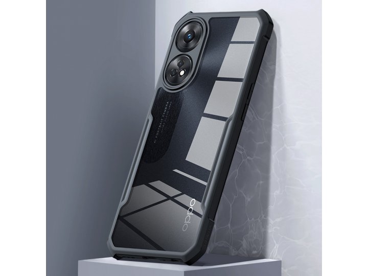 Задняя панель-чехол-накладка MyPads «Labbri» для OPPO Reno 8T 4G из качественного силикона c прозрачной пласти..