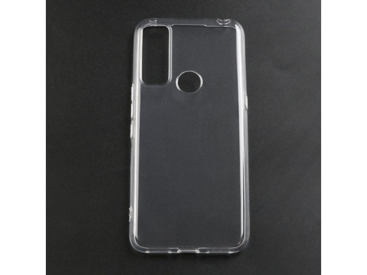 Чехол задняя-панель-накладка-бампер MyPads Tocco для TCL 20 R 5G ультра-тонкий из мягкого качественного силико..